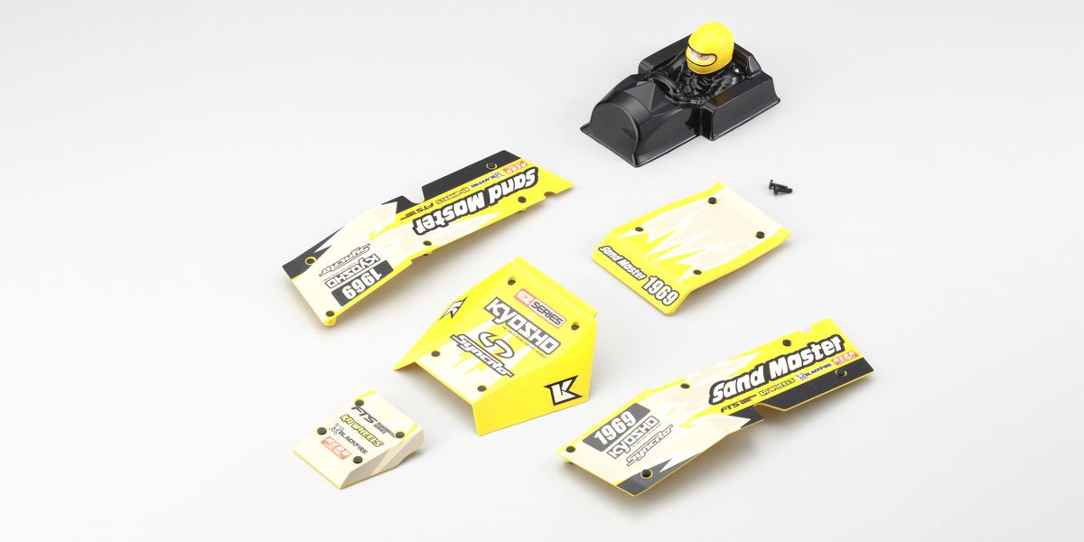 EZ005Y Body Parts Set (Yellow/SAND MASTER) EZ005Y  - KYOSHO RC